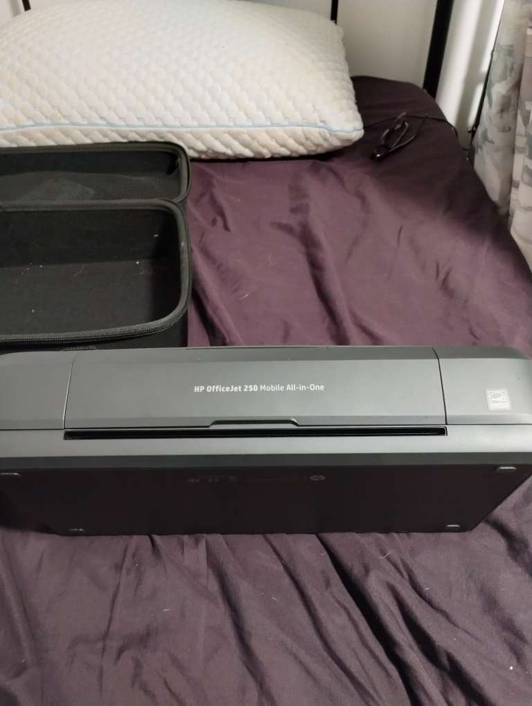HP OfficeJet 250 Mobile All-in-One Printer with Carrying Case
