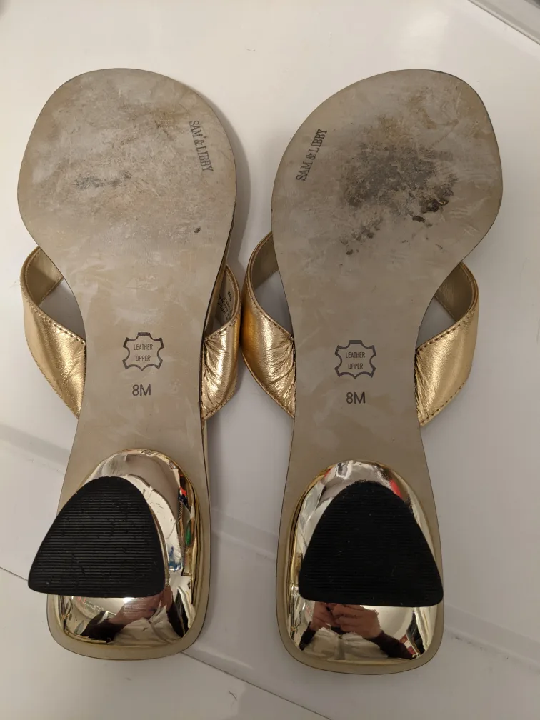 🏈 Golden sandals image indicator(2)