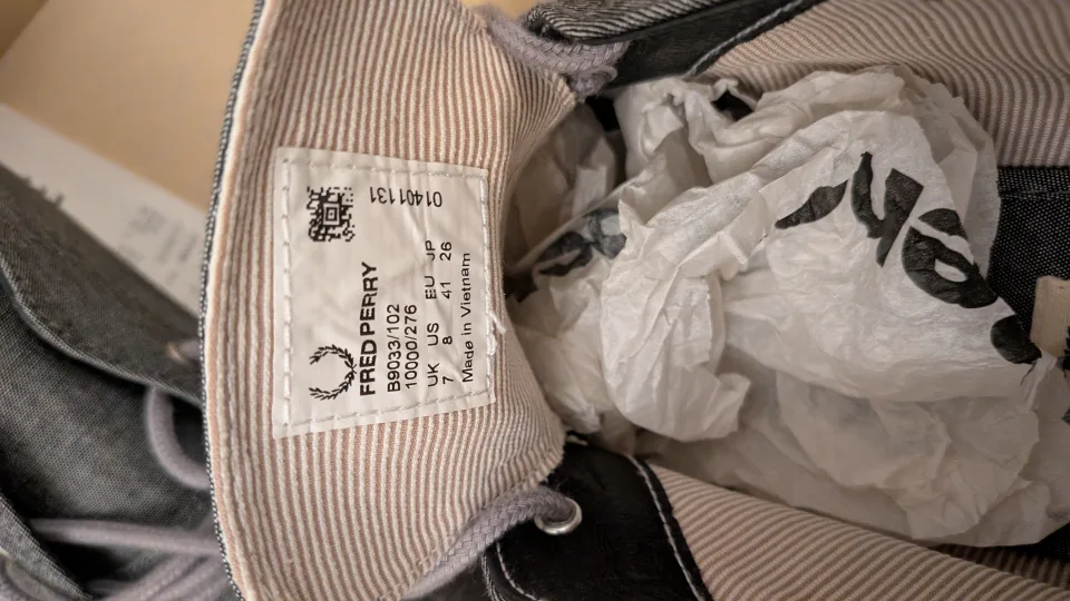 Brand new in box - Fred perry Shoes image indicator(4)