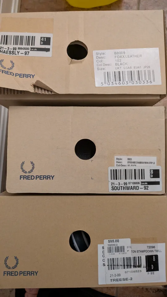 Brand new in box - Fred perry Shoes image indicator(5)