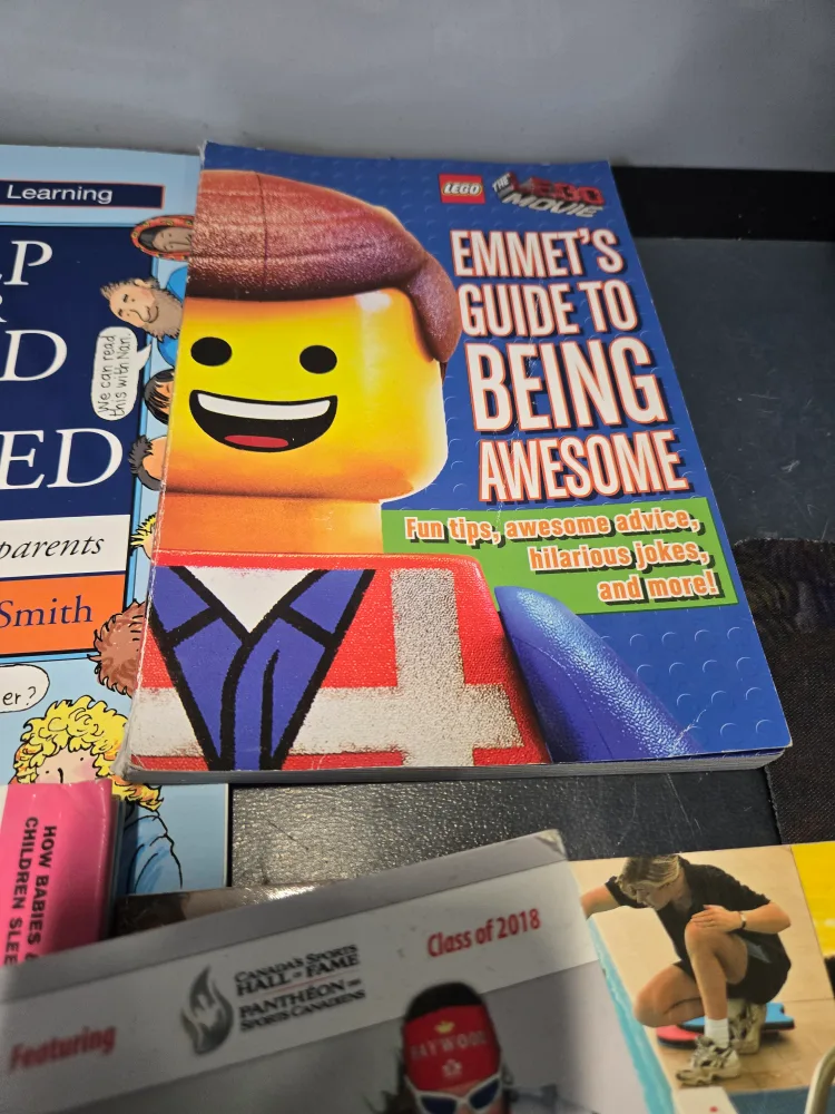 Bundle of 8 Books - Parenting, Skiing, LEGO Movie & More! image indicator(4)