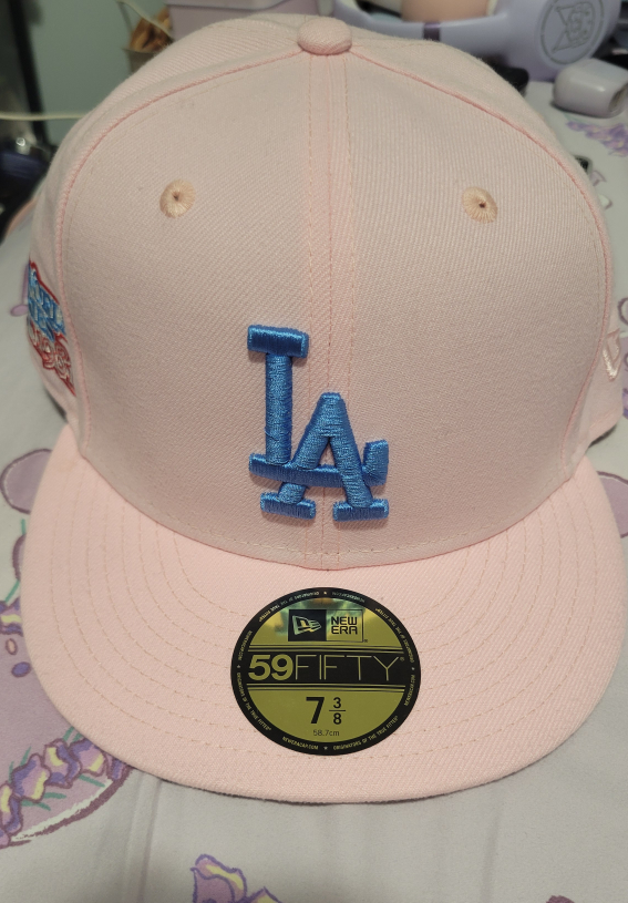 Brand new Pink LA Dodgers New Era 59Fifty Fitted Hat
