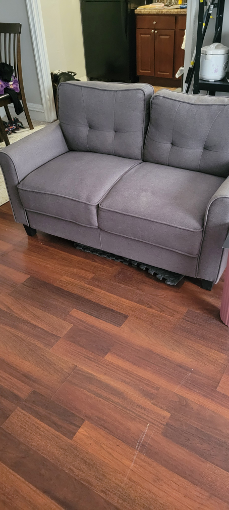 Gray Loveseat - photo 3
