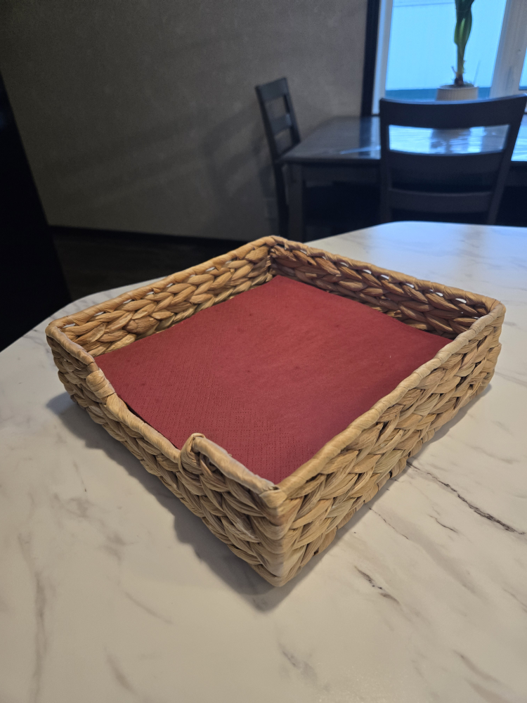 🥕🥕Woven Napkin Holder🥕🥕