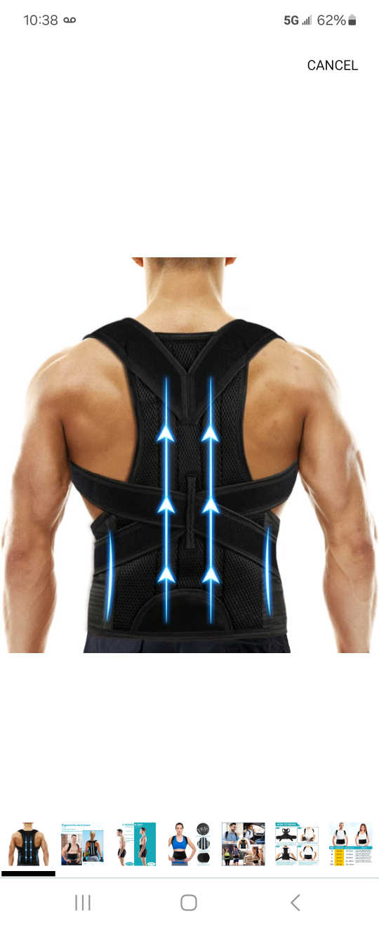 Ergonomic Posture Corrector Back Brace - photo 2