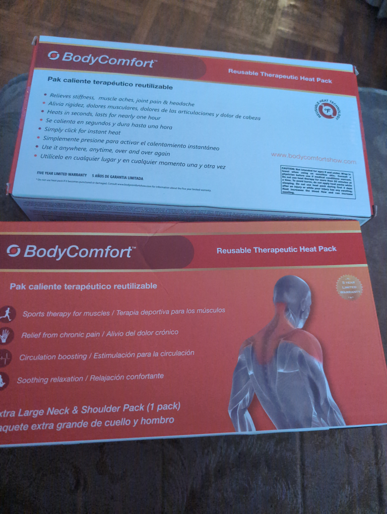 Two BodyComfort Reusable Therapeutic Heat Packs - photo 3