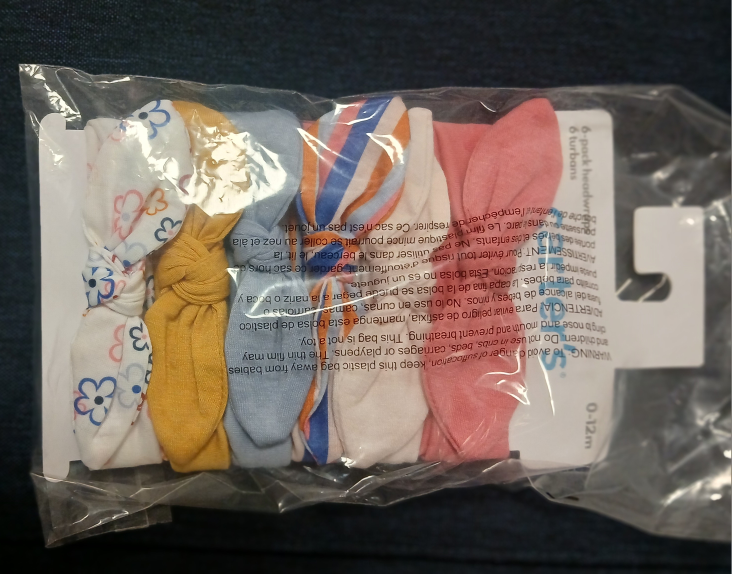 Carter's 6-Pack Multicolour Baby Headwraps - photo 2