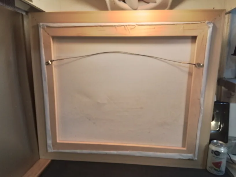 Framed Beach Sunset Painting by V.Matthews image indicator(8)