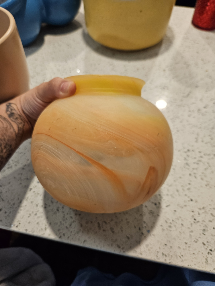 Unique Swirled Glass Vase - photo 2