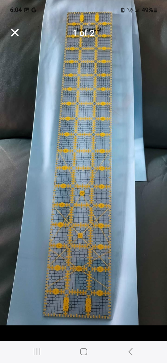 Olfa 60cm x 6cm Quilting Ruler - photo 2