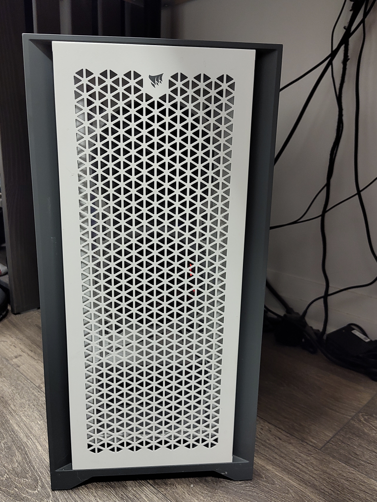 Corsair 4000D Airflow White PC Case - photo 2