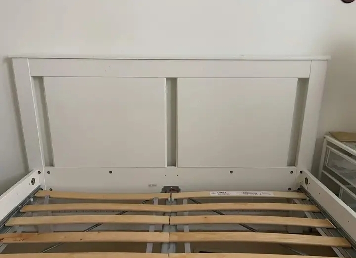 IKEA MALM Double Bed Frame with Mattress - photo 4
