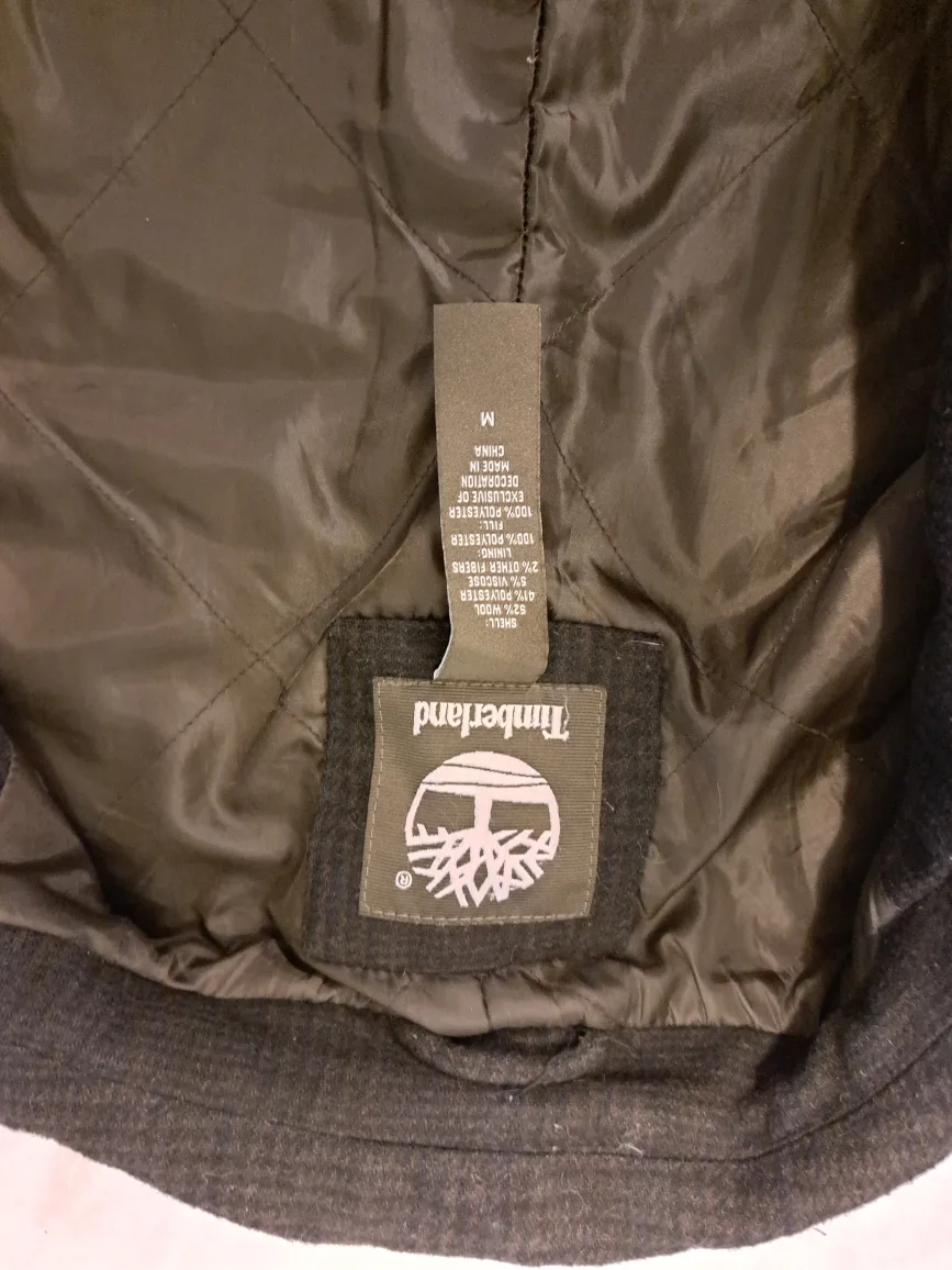 Men's Timberland Medium Black Coat image indicator(3)