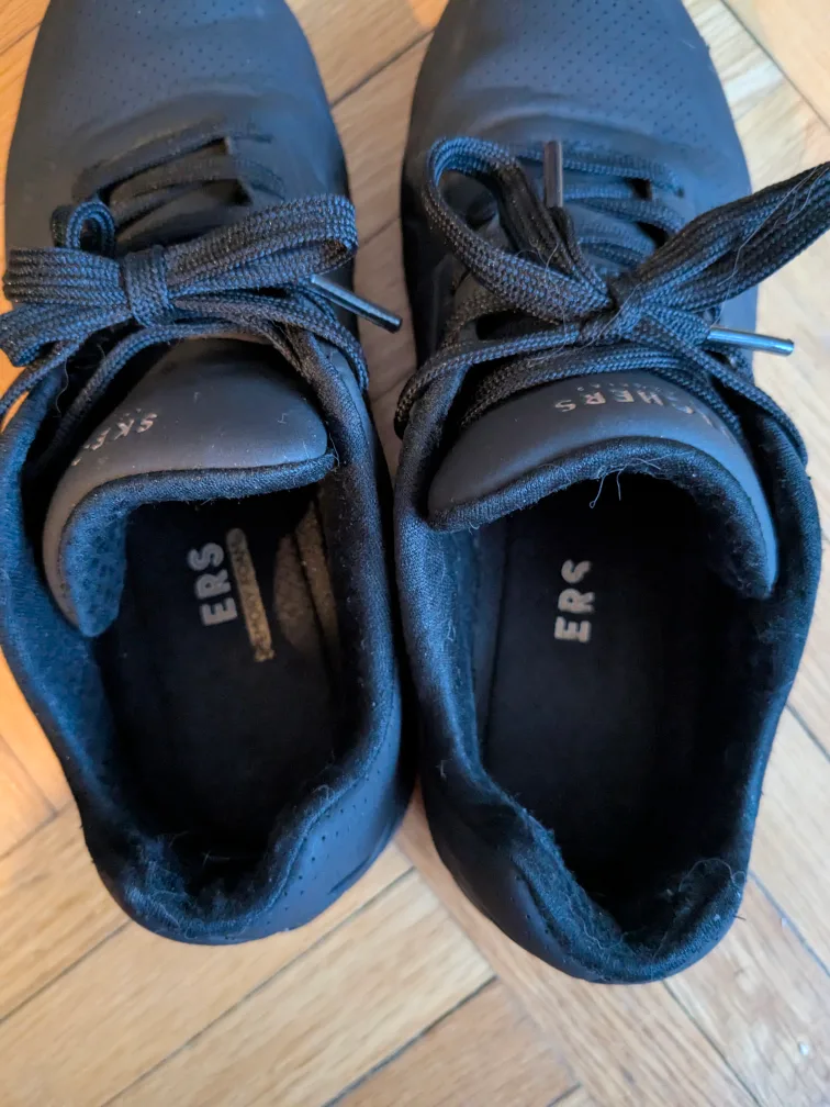 Skechers Black Sneakers - Size Women's 7.5 US image indicator(4)