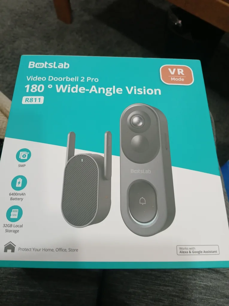 Botslab Video Doorbell 2 Pro - 180° Wide-Angle Vision thumbnail
