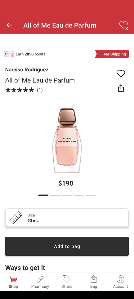 Narciso Rodriguez All of Me Eau de Parfum image indicator(2)