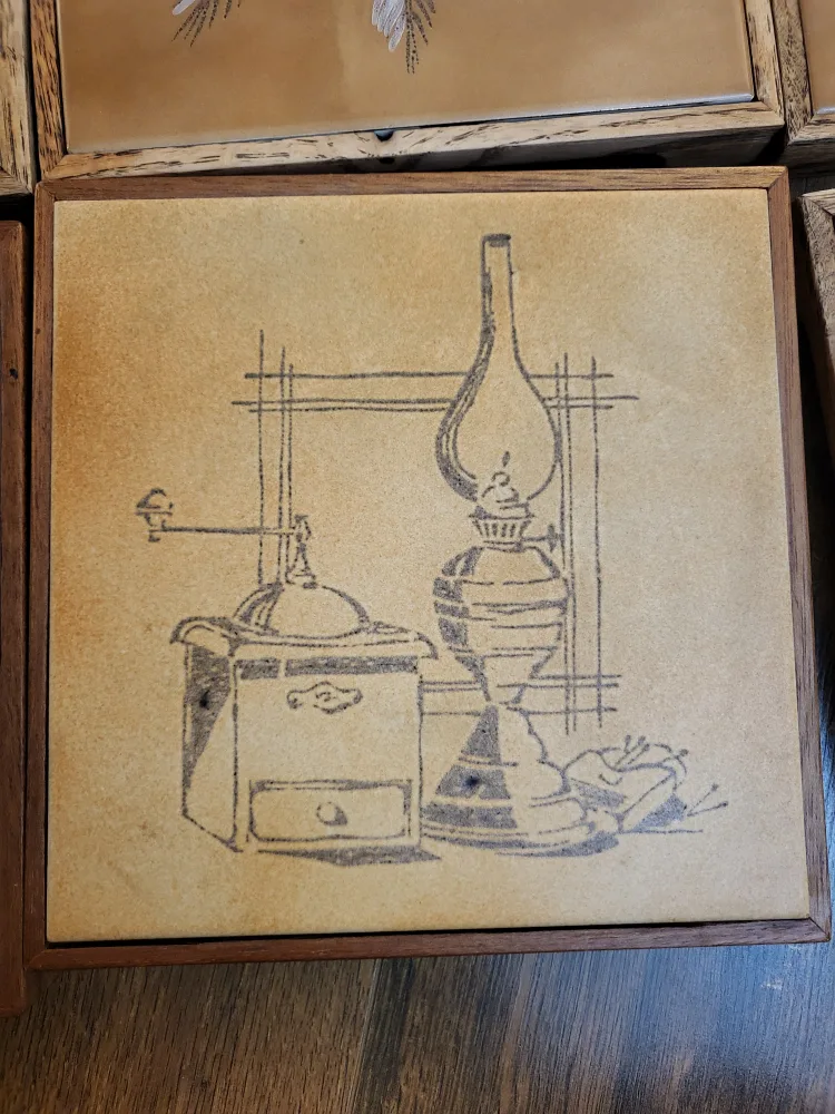 Vintage Italian Tile Coasters image indicator(3)