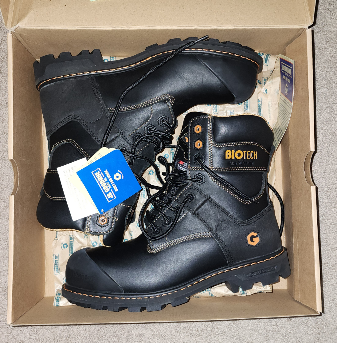 Steel Toe Boots (JB GOODHUE)