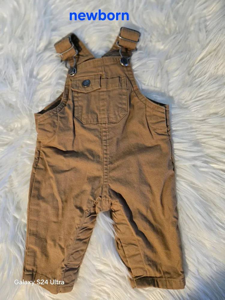 Baby Boy's Overall Shorts Bundle (Newborn & 6 Months) image indicator(4)