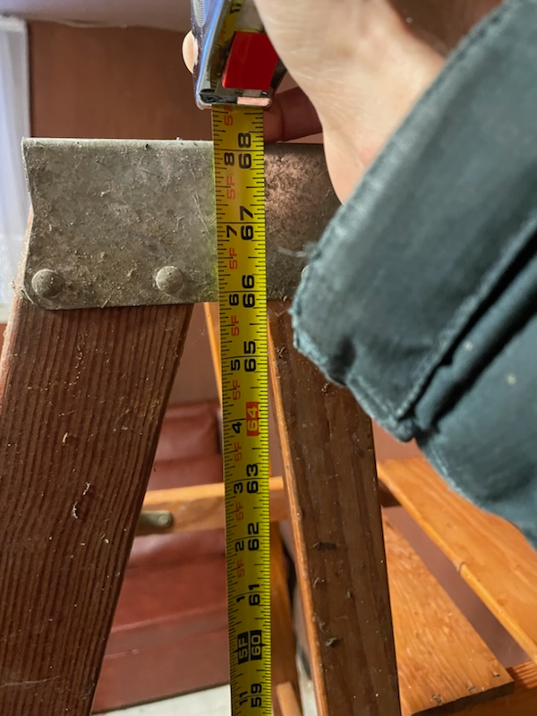 Vintage Wooden Step Ladder - photo 3