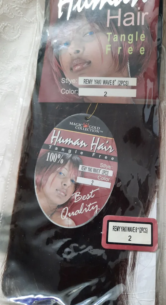 Human Hair Extensions - Remy Yaki Wave - Colour 2 image indicator(3)