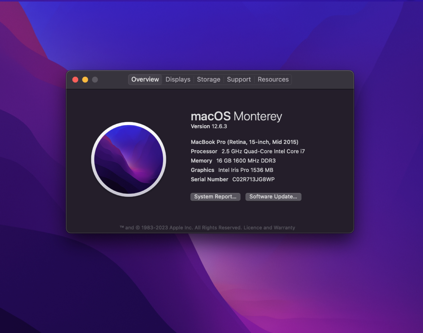 MacBook Pro 15 inch (Mid 2015), 2.5 GHz core i7, 512 GB SSD - photo 4