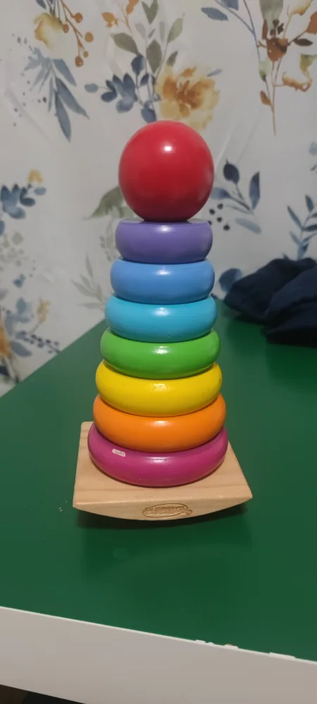 Wooden Stacking Toy 🏈 thumbnail