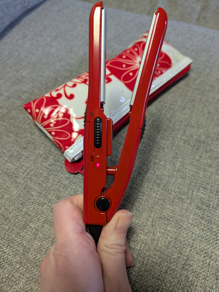 Conair Mini Straightener with Travel Case