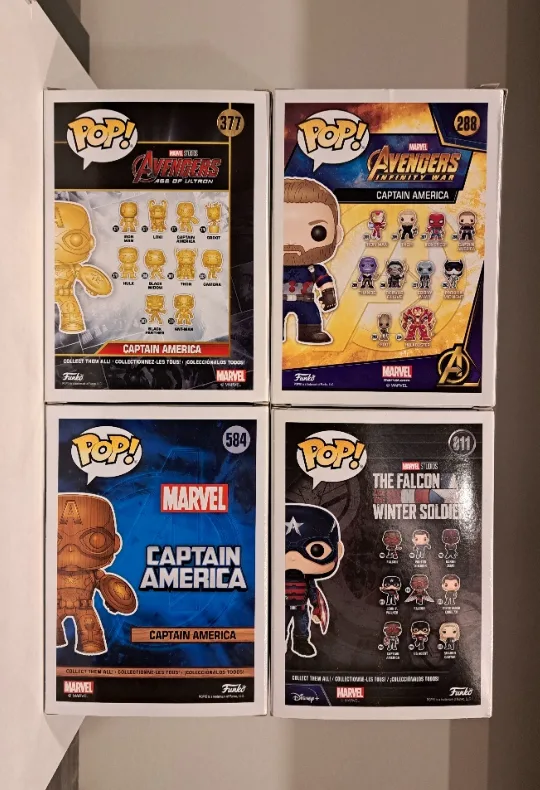 🦸‍♂️ Captain America | John F. Walker Funko Pops! image indicator(2)