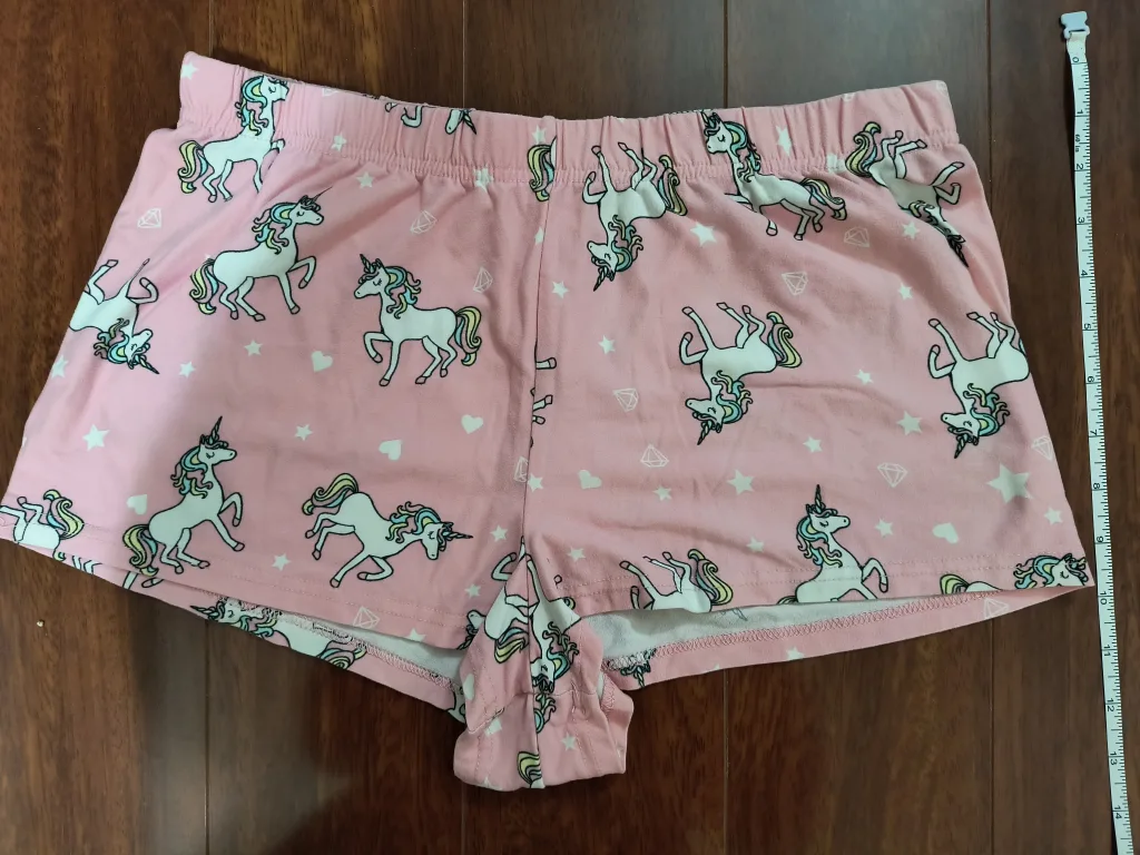 Unicorn Pajama Shorts thumbnail