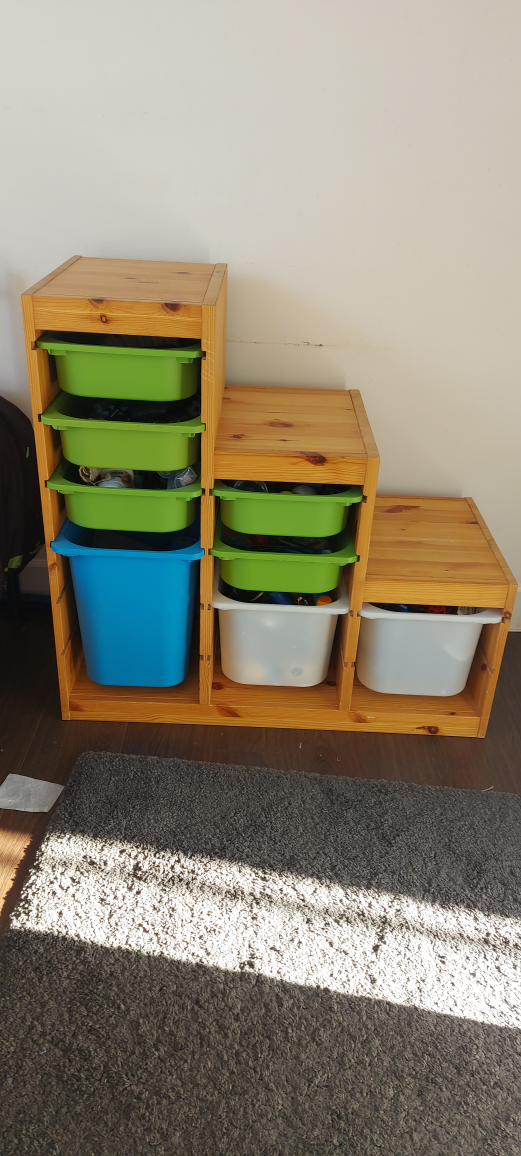 IKEA TROFAST Storage Combination with Bins