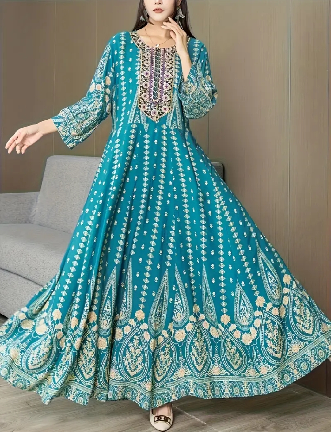 Floral Maxi Dresses (5 colours) - photo 4
