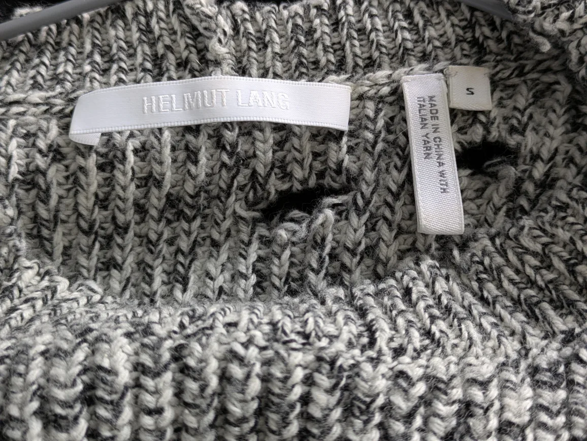Helmut Lang Distressed Sweater Size Small image indicator(3)