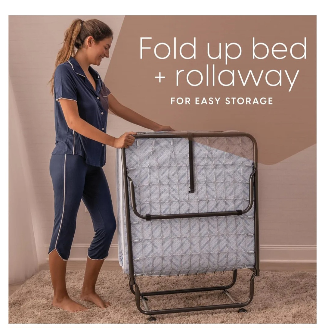 Milliard Lightweight Folding Cot with Mattress - photo 3