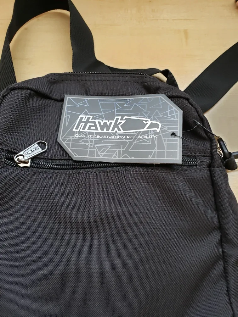 Hawk brand black crossbody bag image indicator(4)
