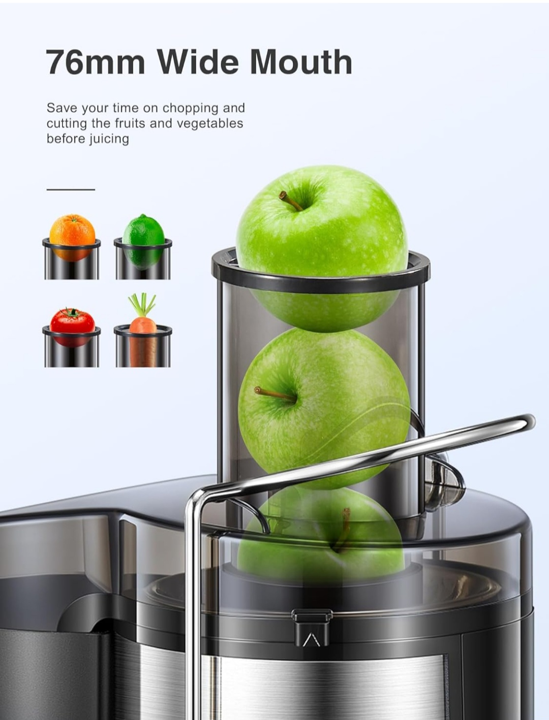 Reemix Centrifugal Juicer - 2 Speed Settings - photo 2