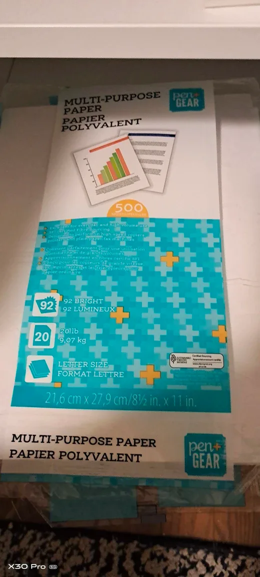 Brother Printer and whole pack A4 paper with  450 pages image indicator(2)