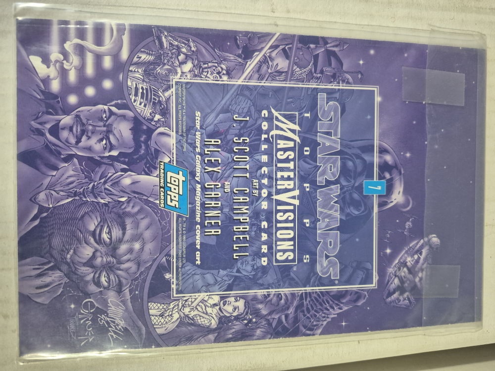 Star Wars Master Visions Collector Card - - photo 2