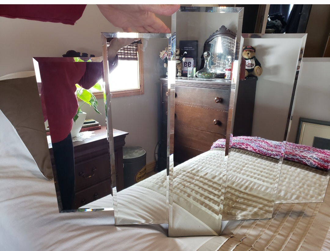 Five-Piece Modern Bevelled Mirror - photo 4