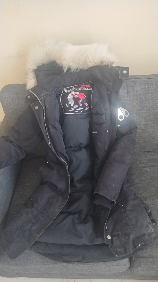 Moose Knuckles Down Filled Parka - Size Small - photo 4