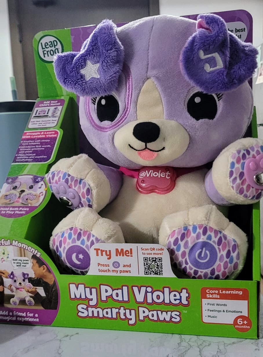 LeapFrog My Pal Violet Smarty Paws Interactive Plush Toy