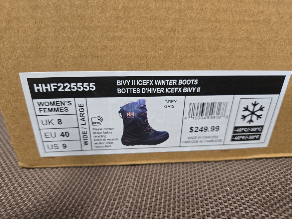 HeLLY HANSEN Women's Bivvy II IceFX Winter Boots - Size 9 - photo 2