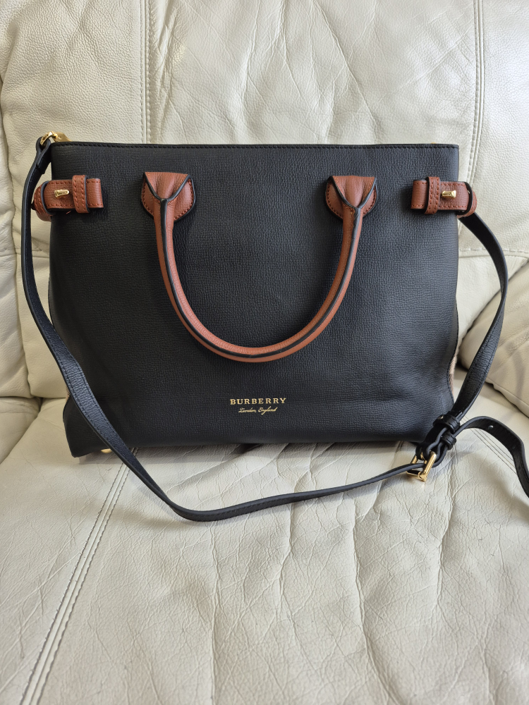 Leather Tote Bag with strap
