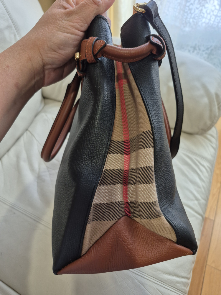 Leather Tote Bag with strap - photo 4