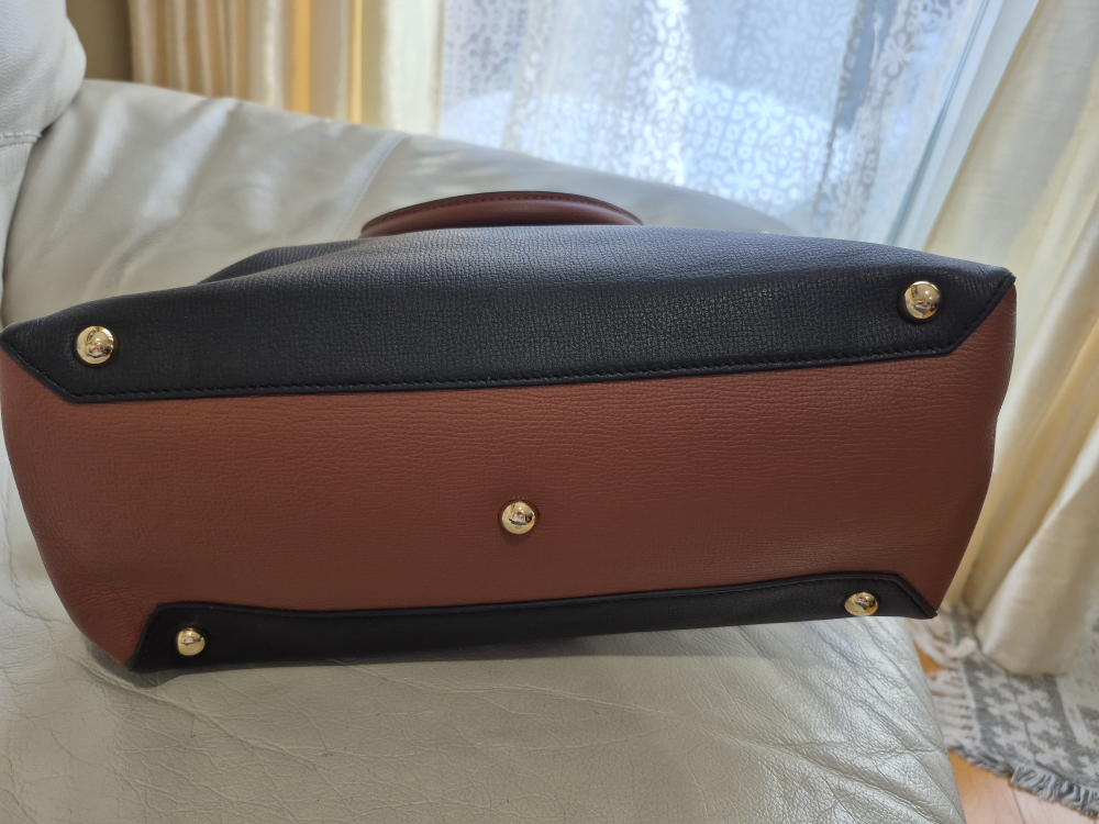Leather Tote Bag with strap - photo 5