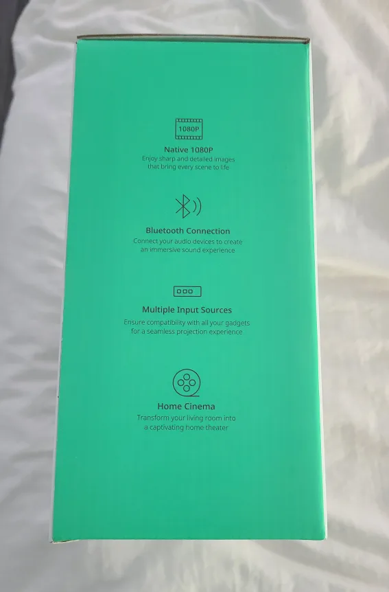 Yoton Y6 Video Projector - Portable Home Cinema image indicator(5)