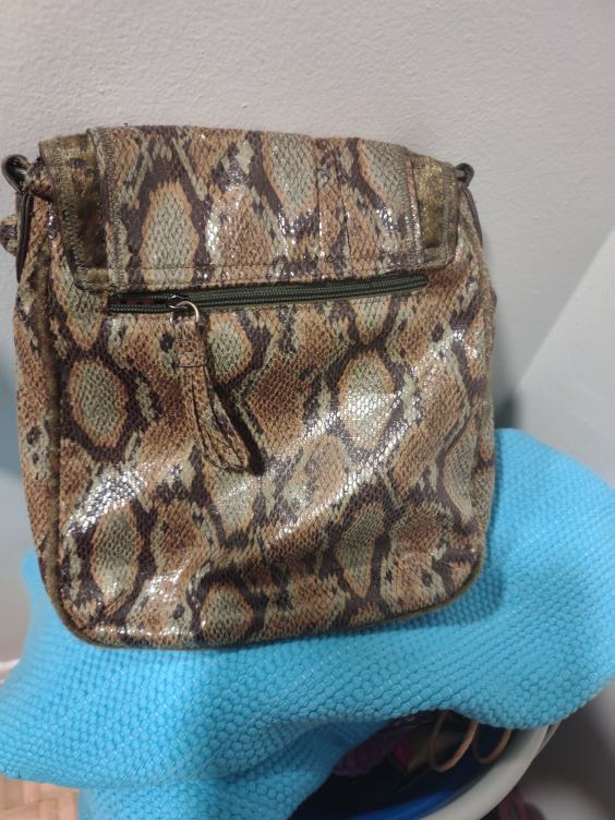 Black Leather Shoulder Bag   DANIER  PURSE - photo 2