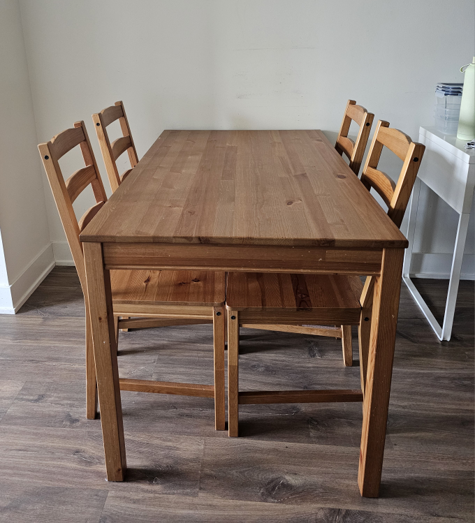 Ikea JOKKMOKK Table and 4 Chairs - photo 2