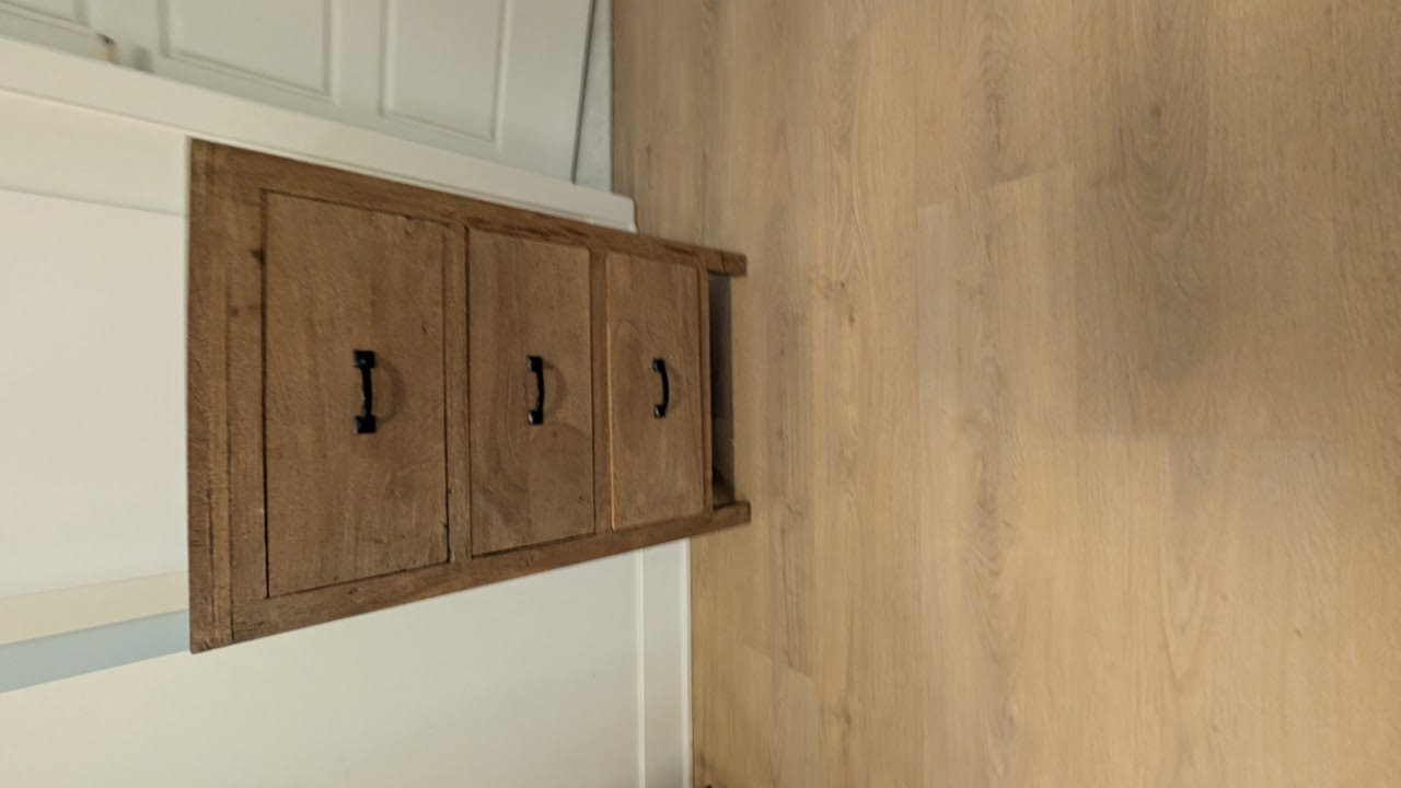 Wooden Three-Drawer Chest - photo 2