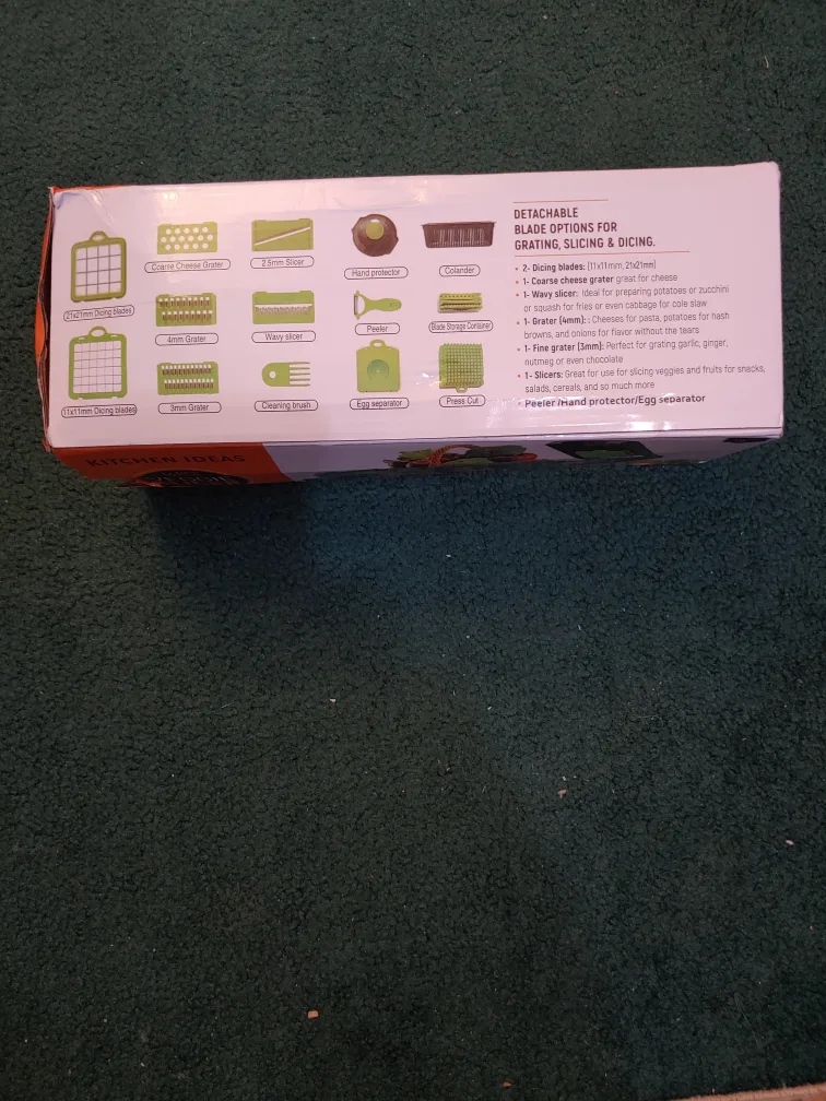 🇨🇦16 - in -1 Multifunction Veggie Slicer image indicator(3)